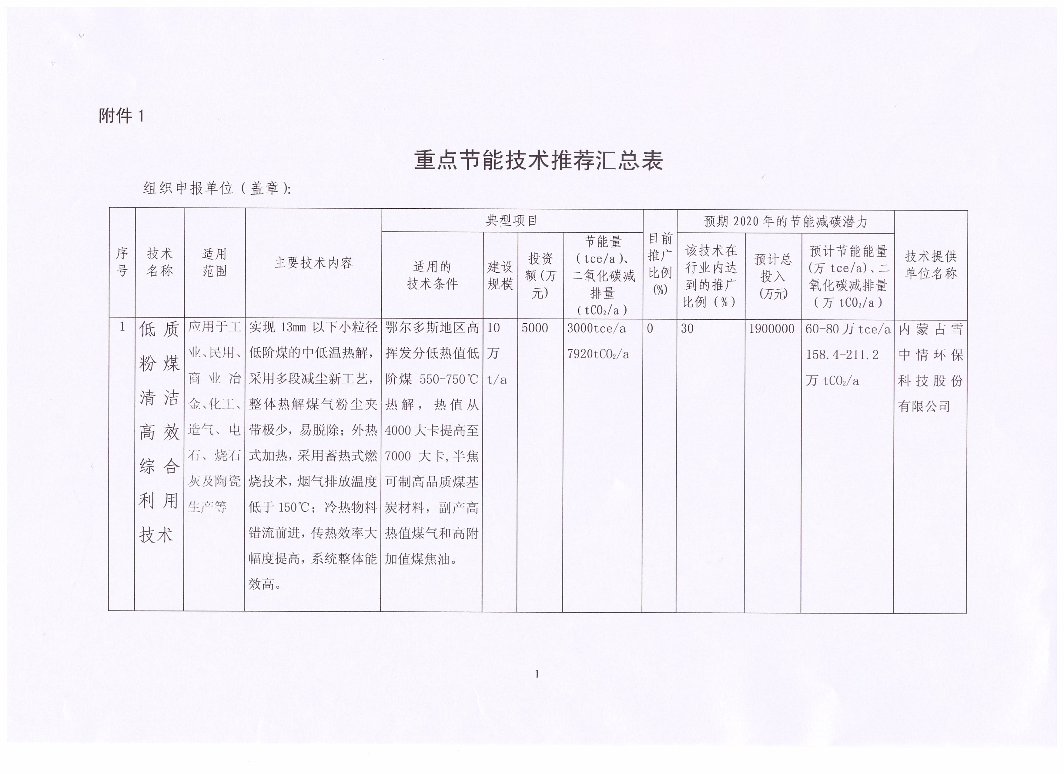 環(huán)保型煤